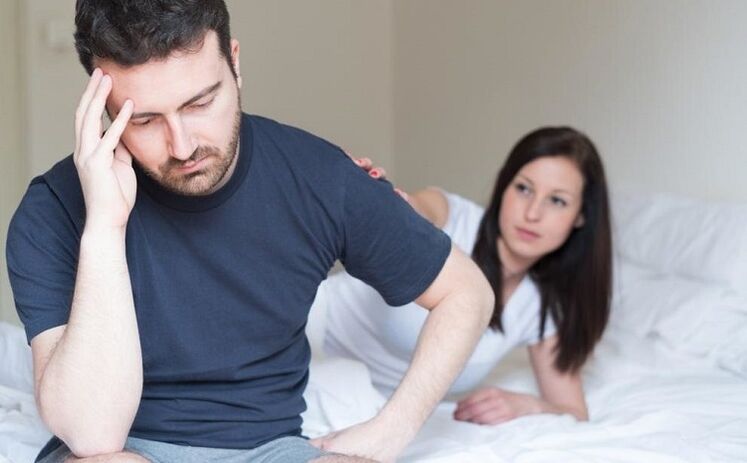 ženska in moški s slabo potenco, kako povečati