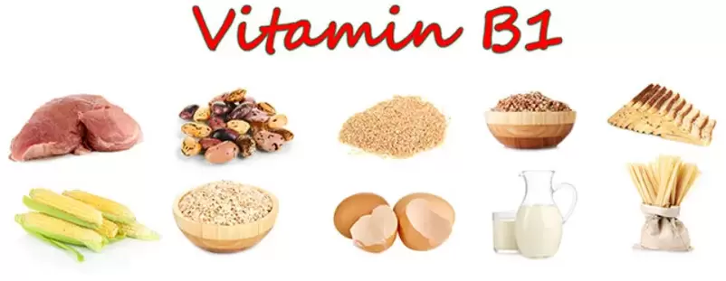 vitamin B1 v izdelkih za potenco